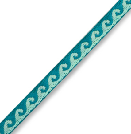 lint waves turquoise/blue