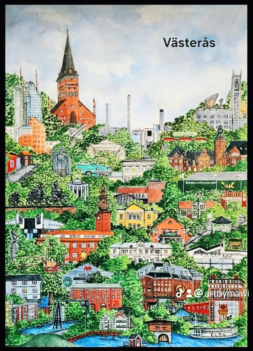 Print "Västerås"