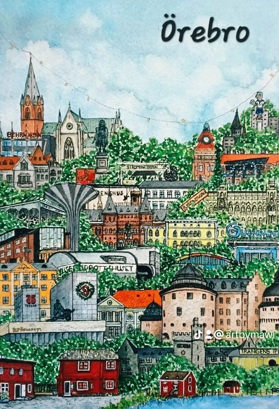 Print "Örebro"