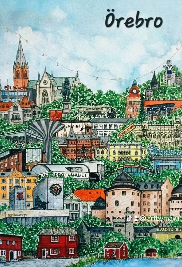 Print "Örebro" A3