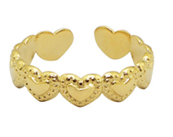 ★ Hearts ring ★