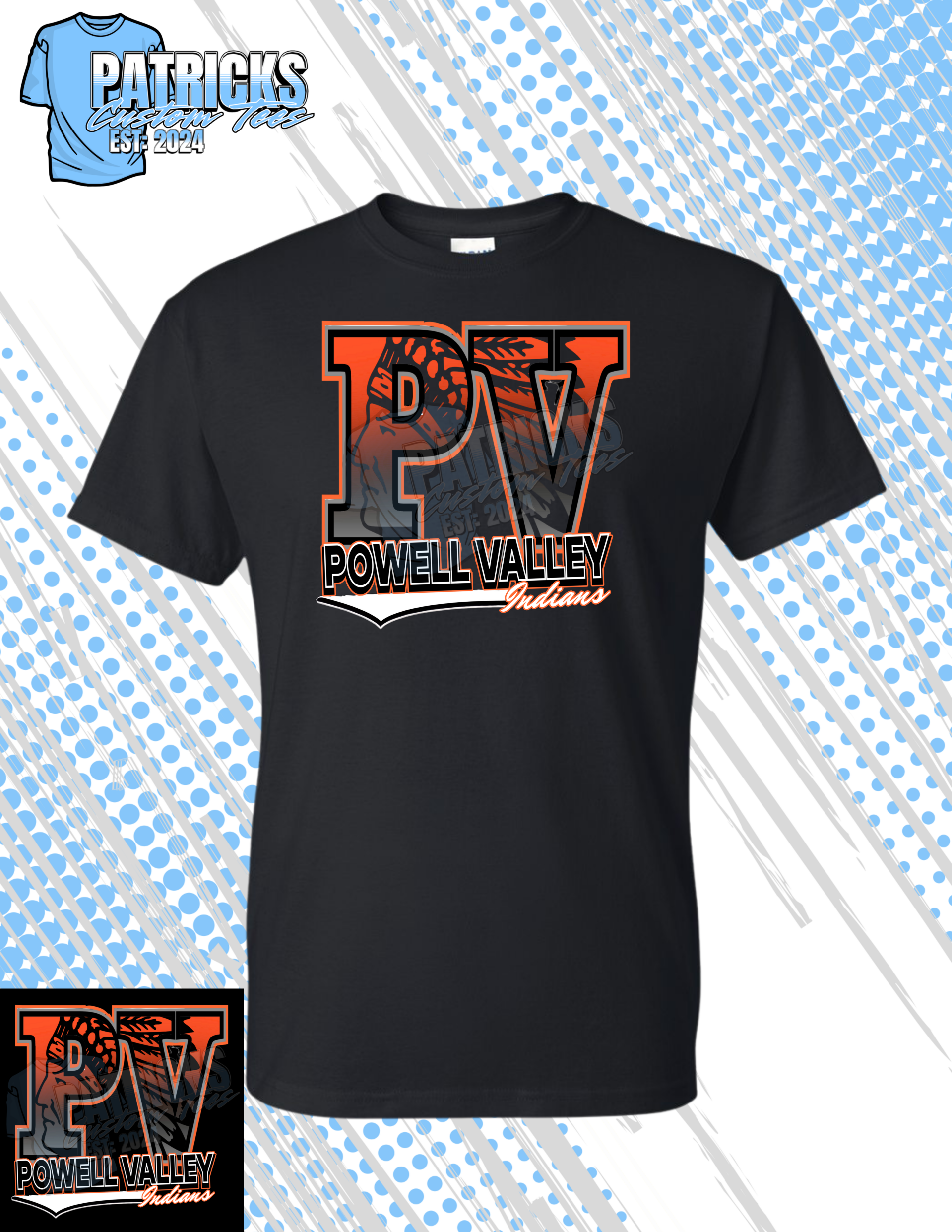 Powell Valley Indians Tshirt