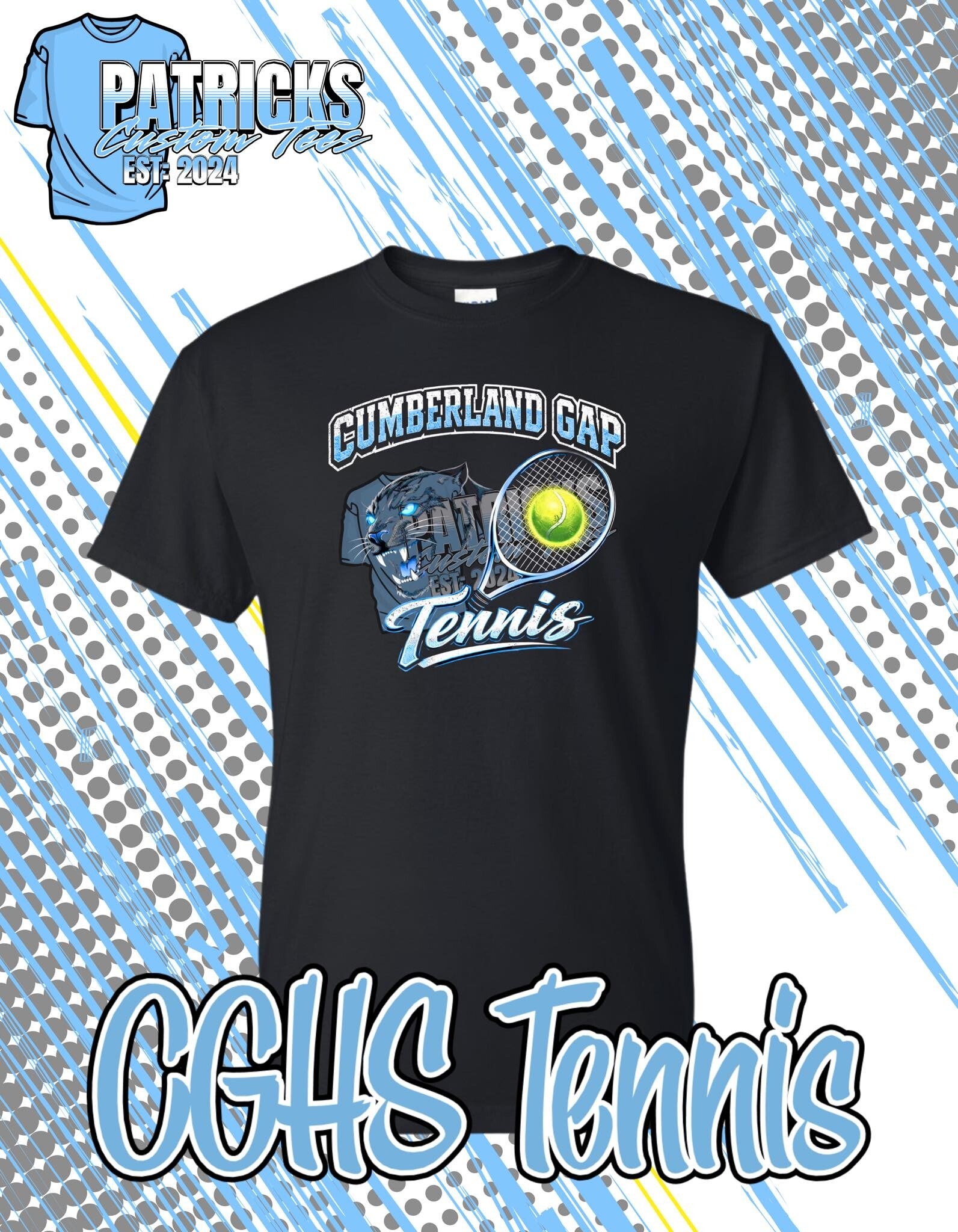 Cumberland Gap Tennis Tshirt