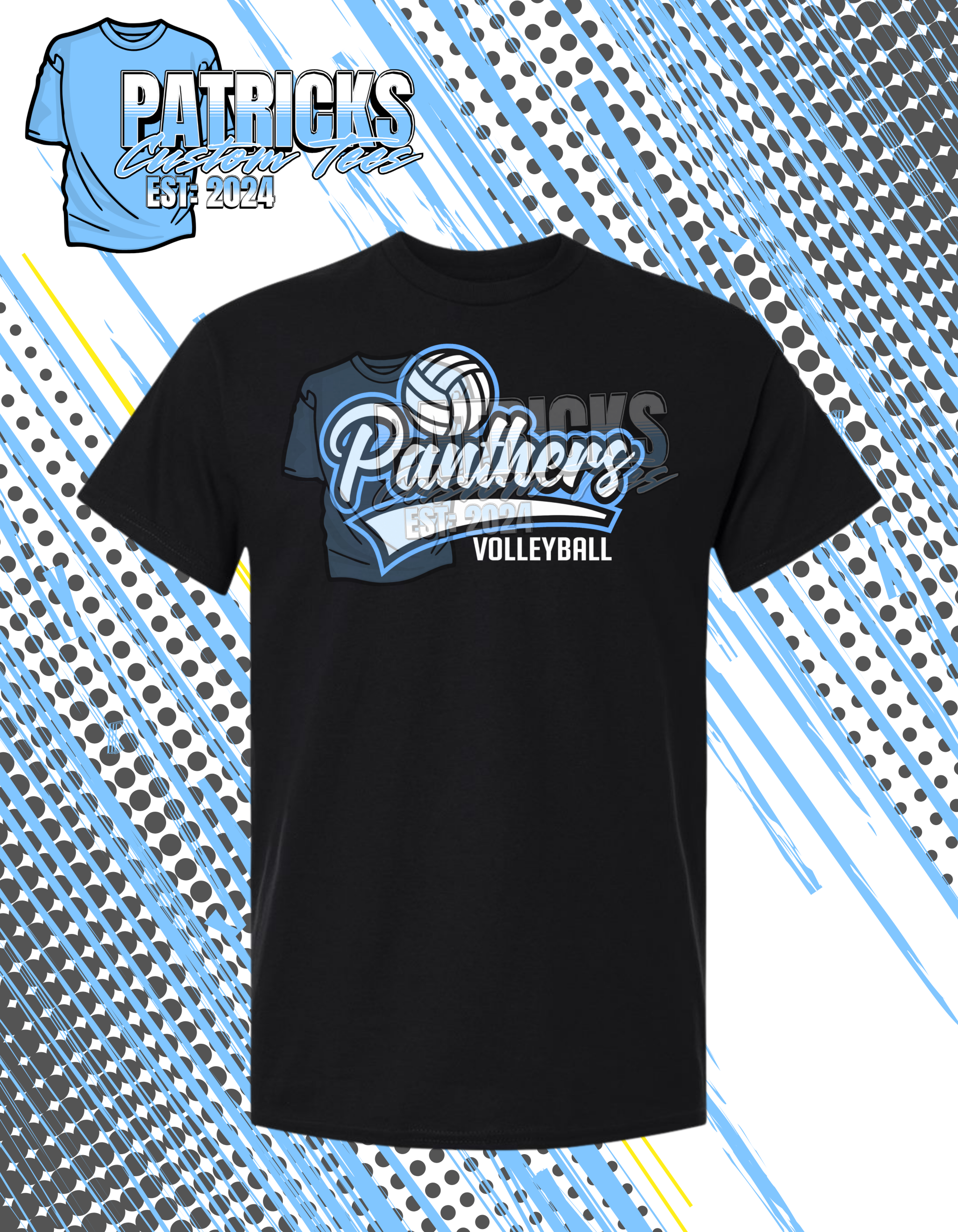 Panthers Volleyball T-shirt #2