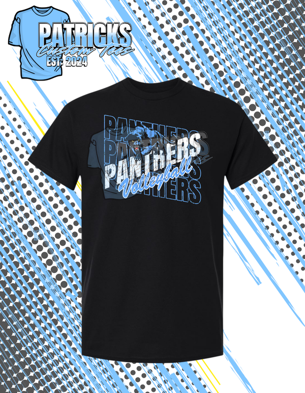 Panthers Volleyball T-shirt  #4
