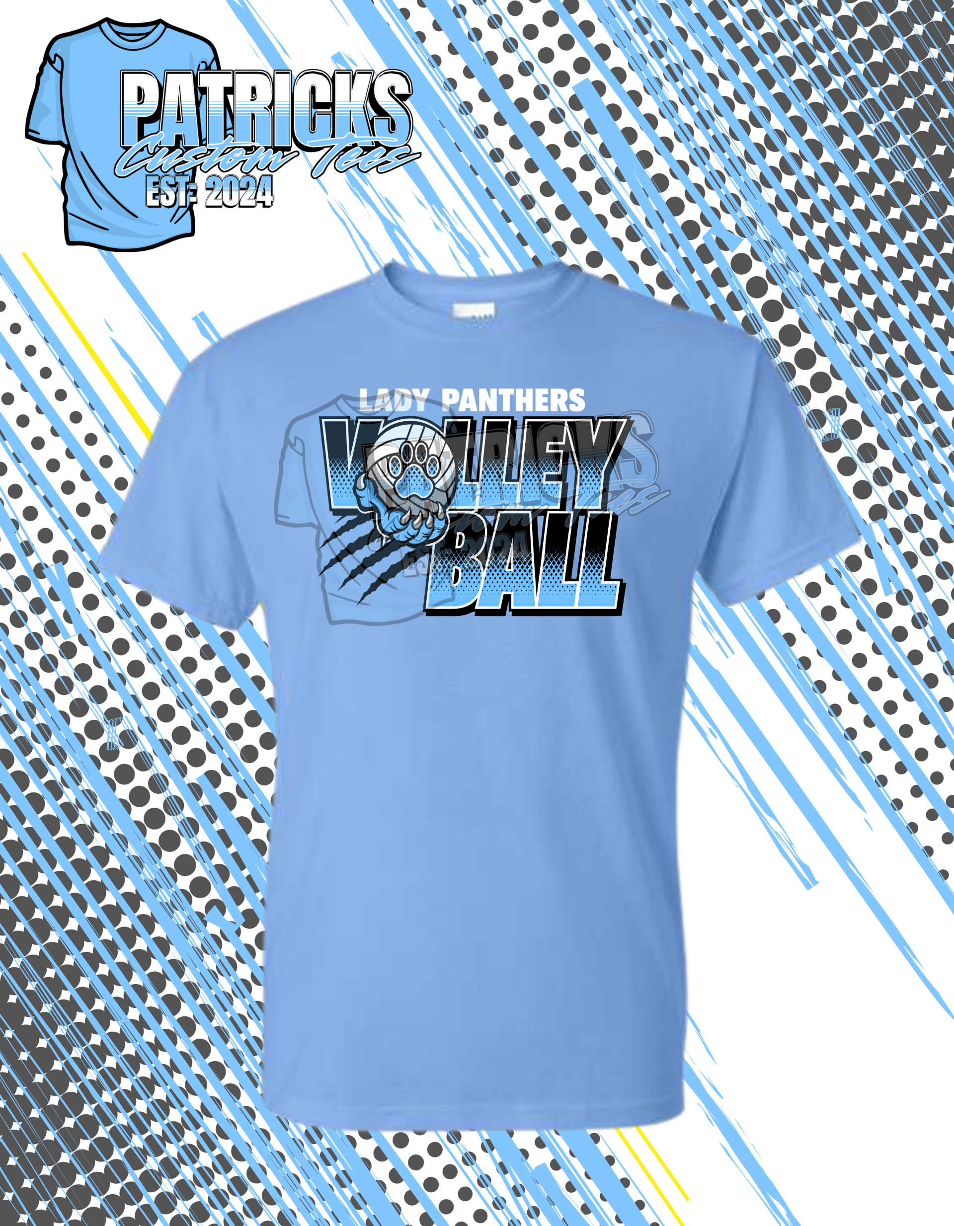 Lady Panthers Volleyball T-shirt