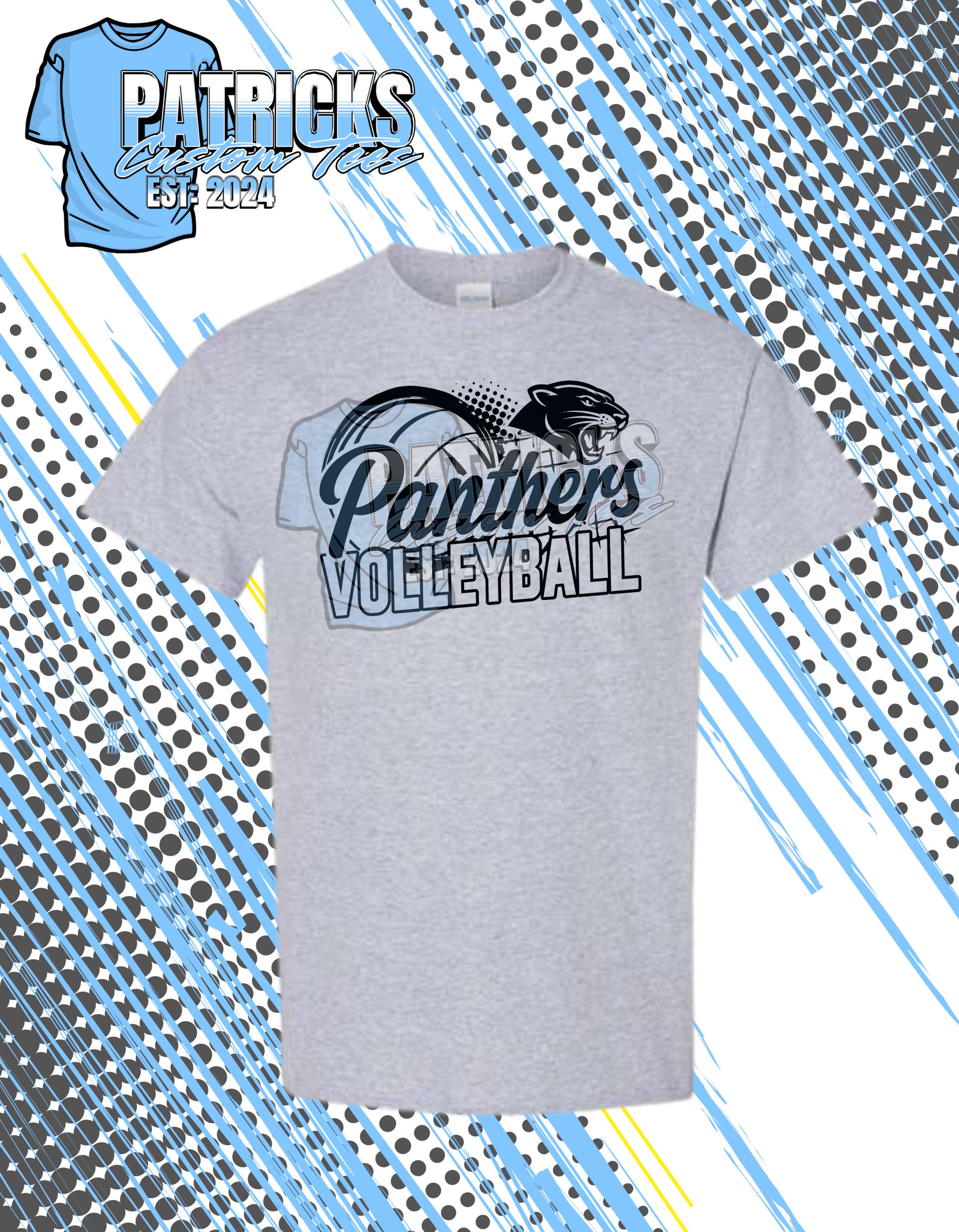 Panthers Volleyball T-shirt #5
