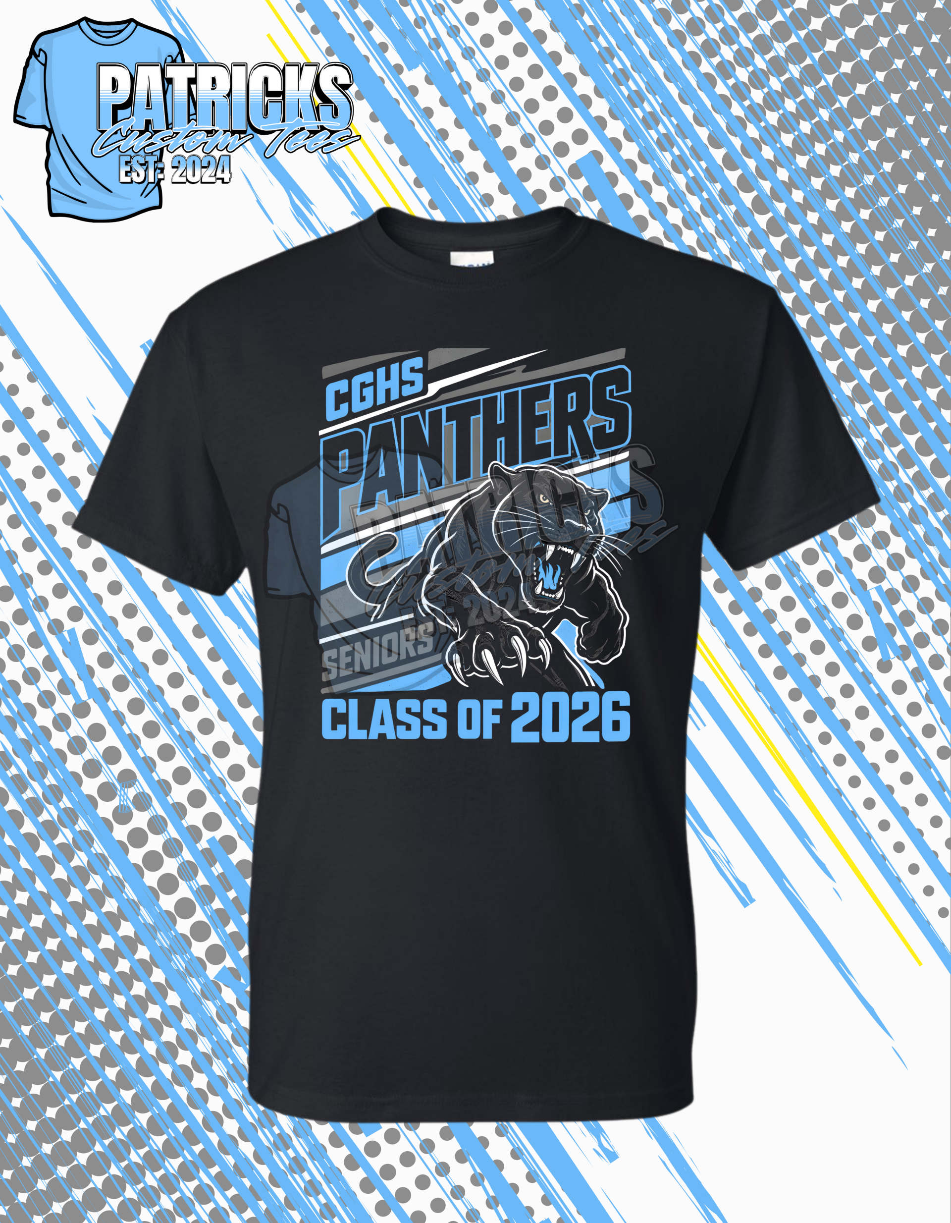 CGHS Panthers Class of 2026 T-shirt
