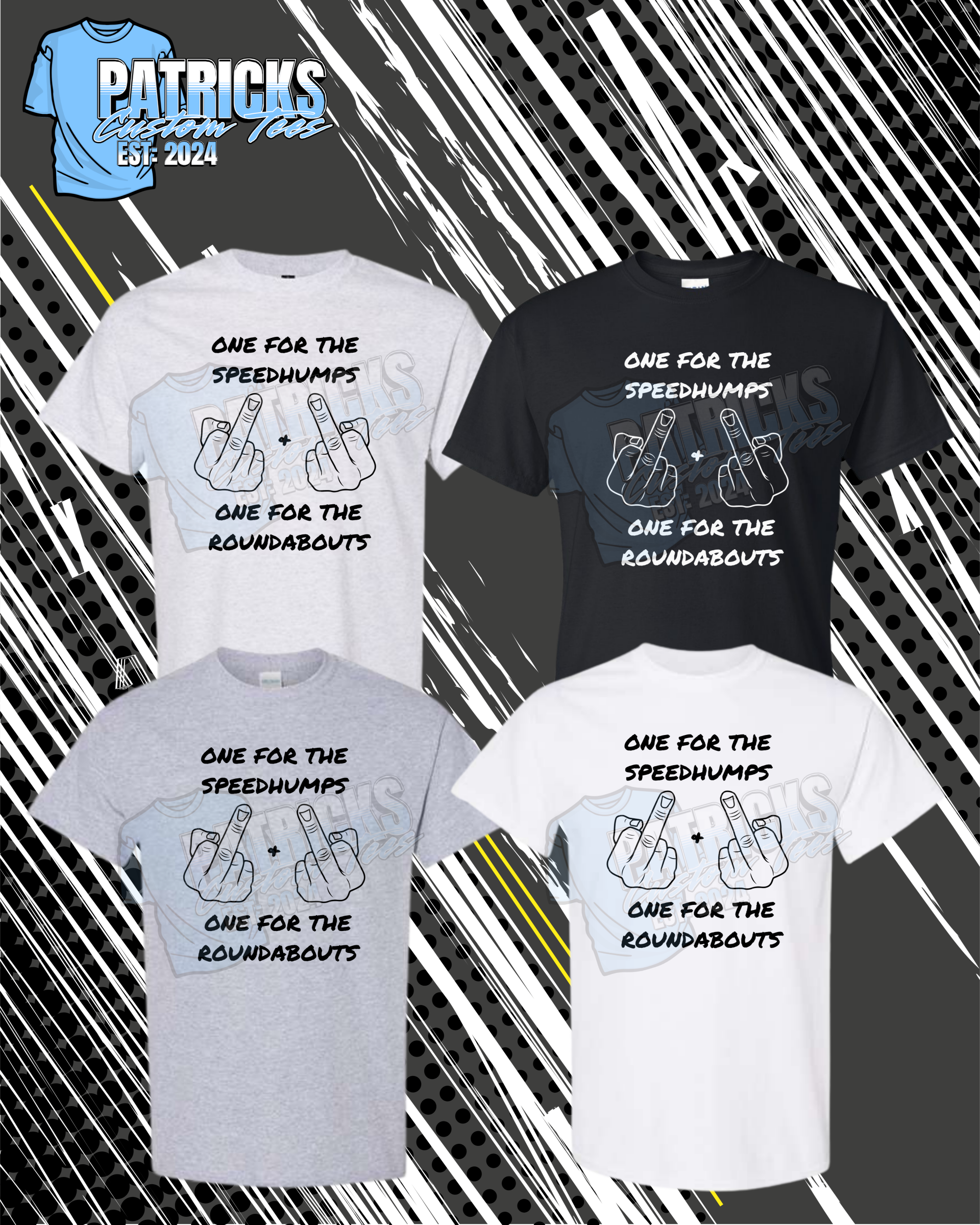 Canaryville Speedhumps And Roundabouts Tshirt