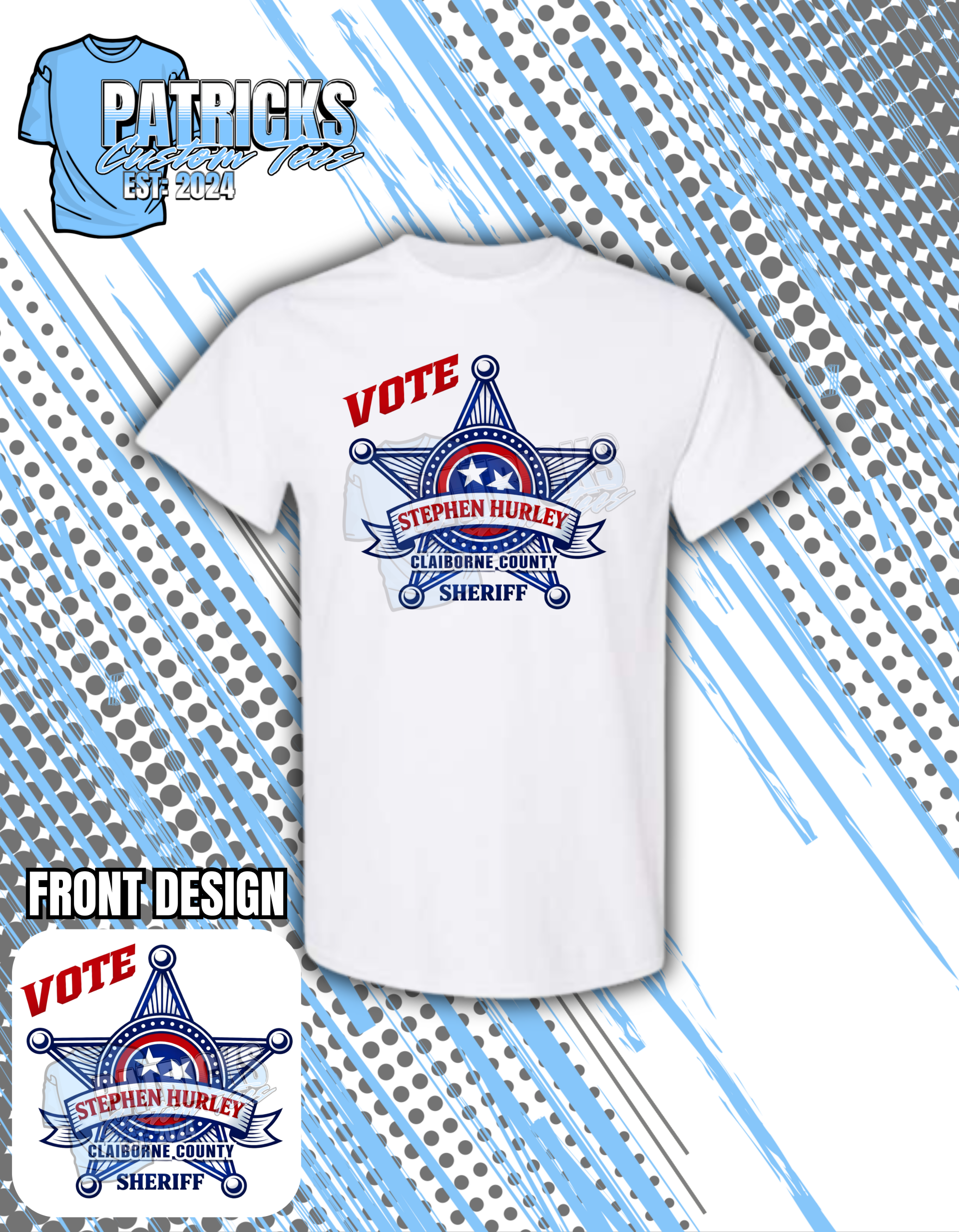 Vote for Stephen Hurley TN Badge