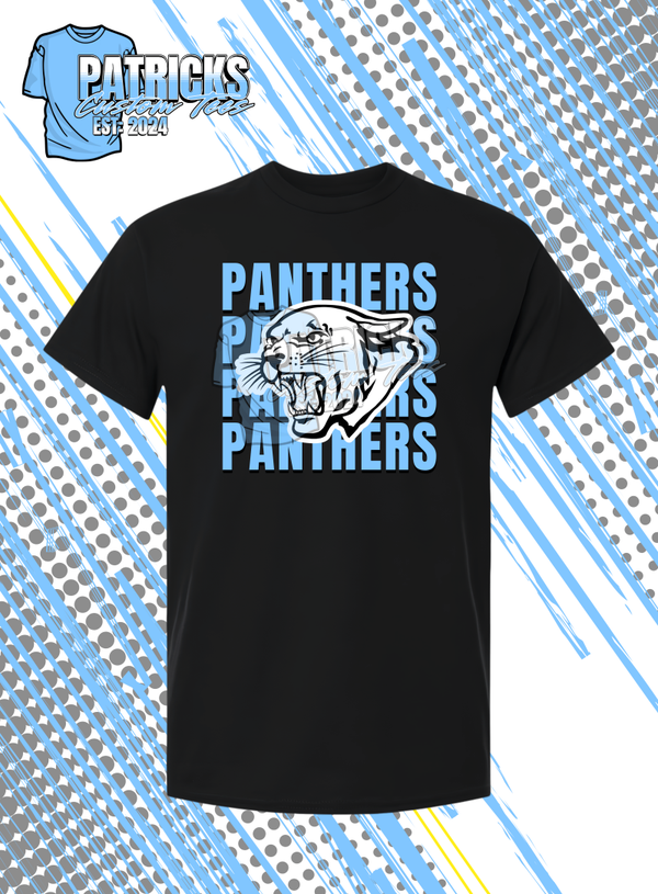 Panthers x4 T-shirt