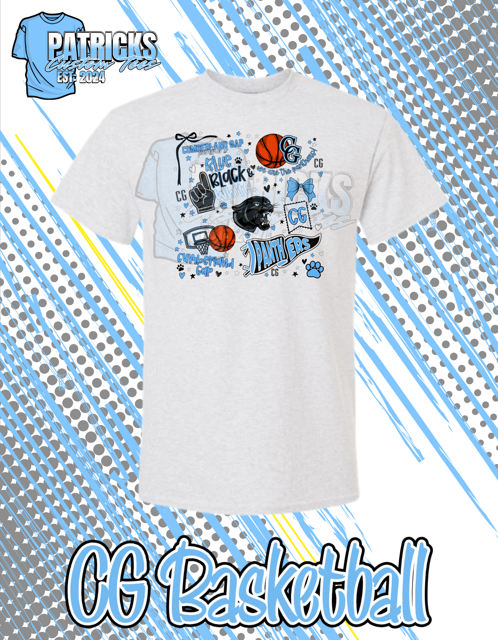 Cumberland Gap Basketball T-shirt