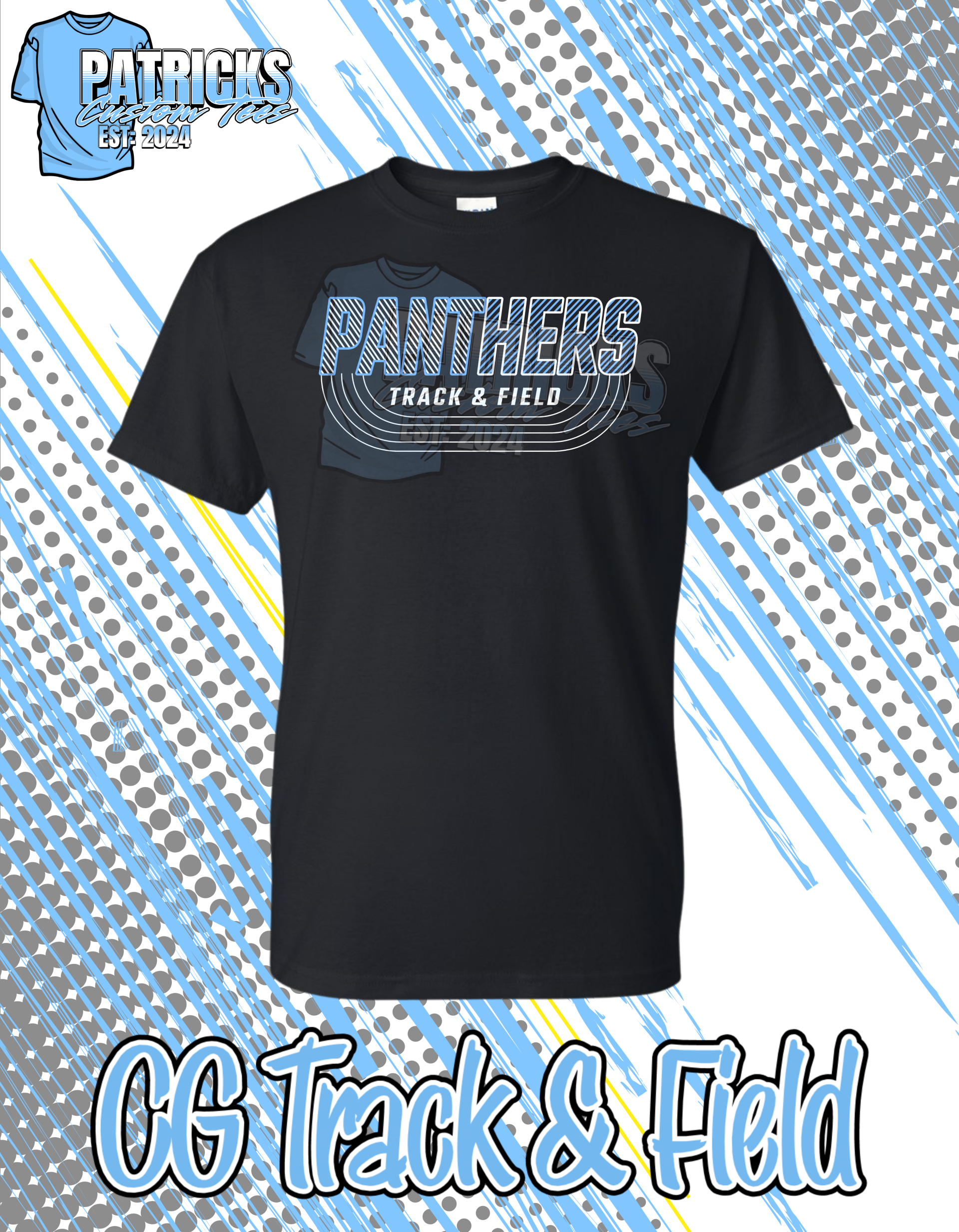 Cumberland Gap Panthers Track & Field T-shirt
