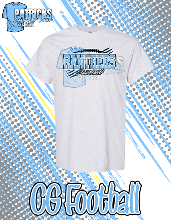 Panthers Football Tshirt