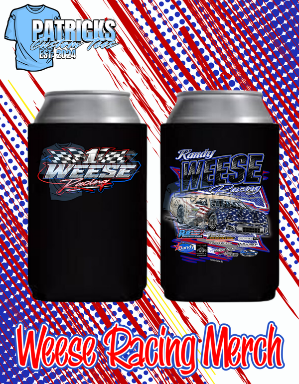 Weese Racing Beer Can Koozie