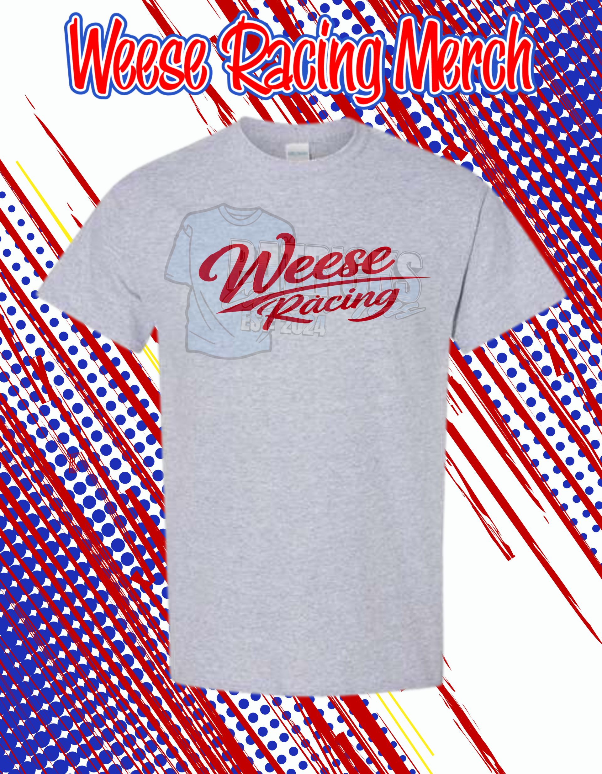 Red Weese Racing Logo T-shirt