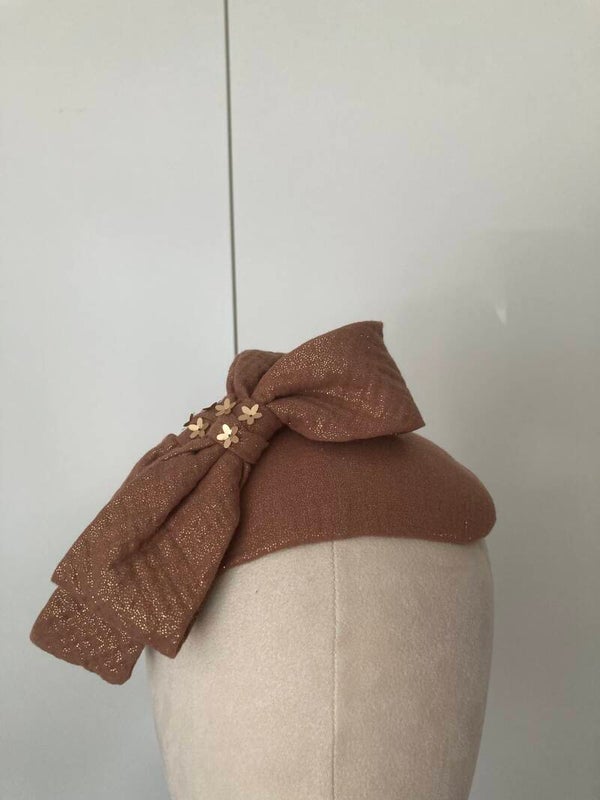 Kids mousseline koper bandeau