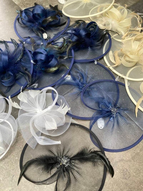 Crin fascinators/materiaal voor garnering