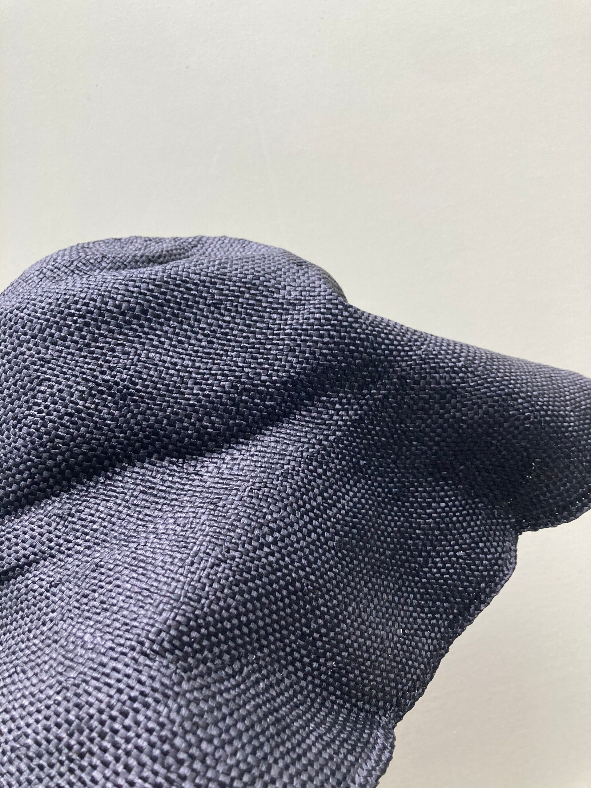 Capeline/cloche zwart visca