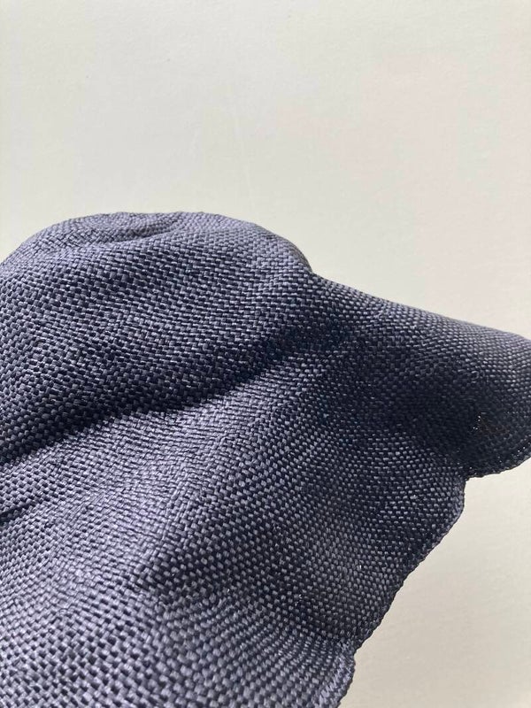 Capeline/cloche zwart visca