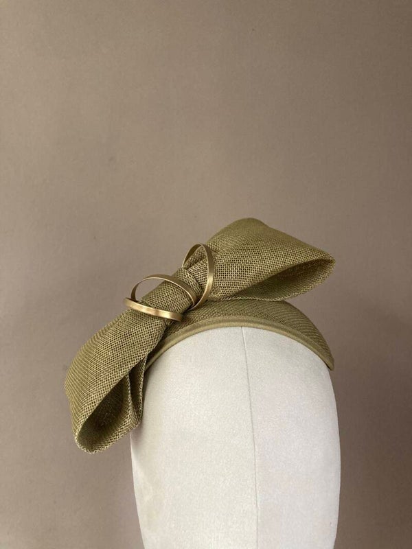 Bandeau warm goud kids polyester