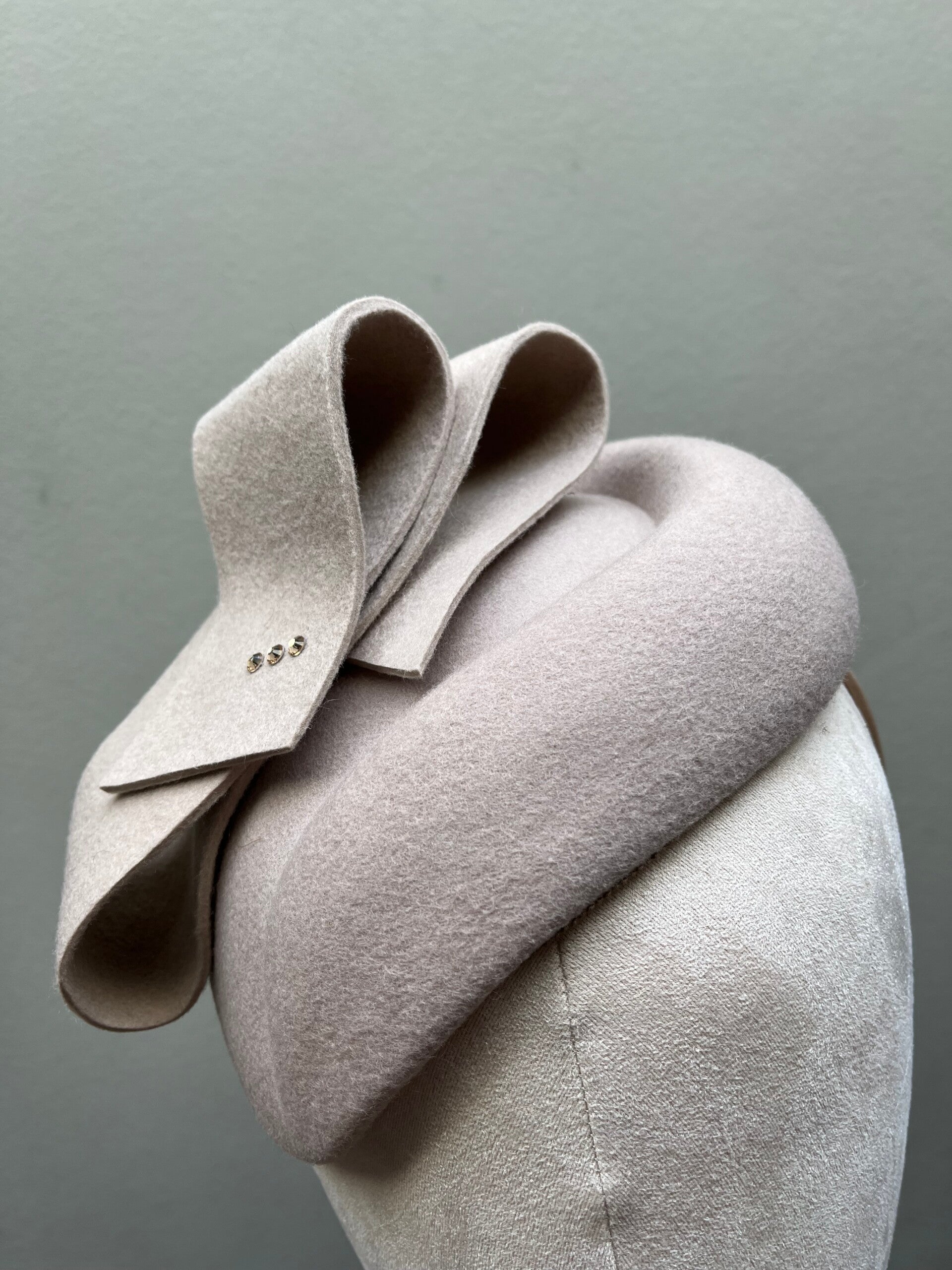 Beige tiener dames dopje punt