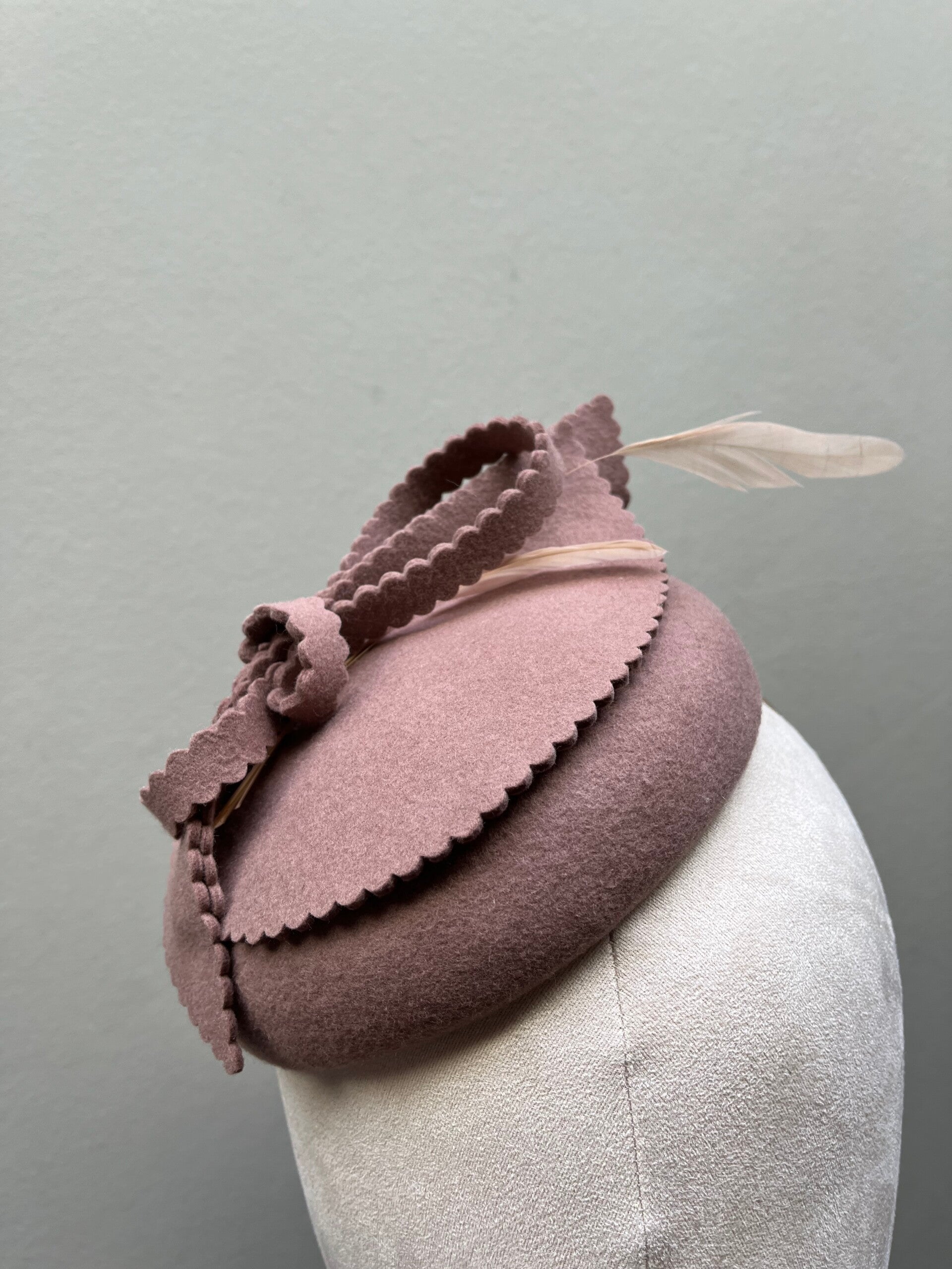 Oud roze/bruinig tiener dopje Linde