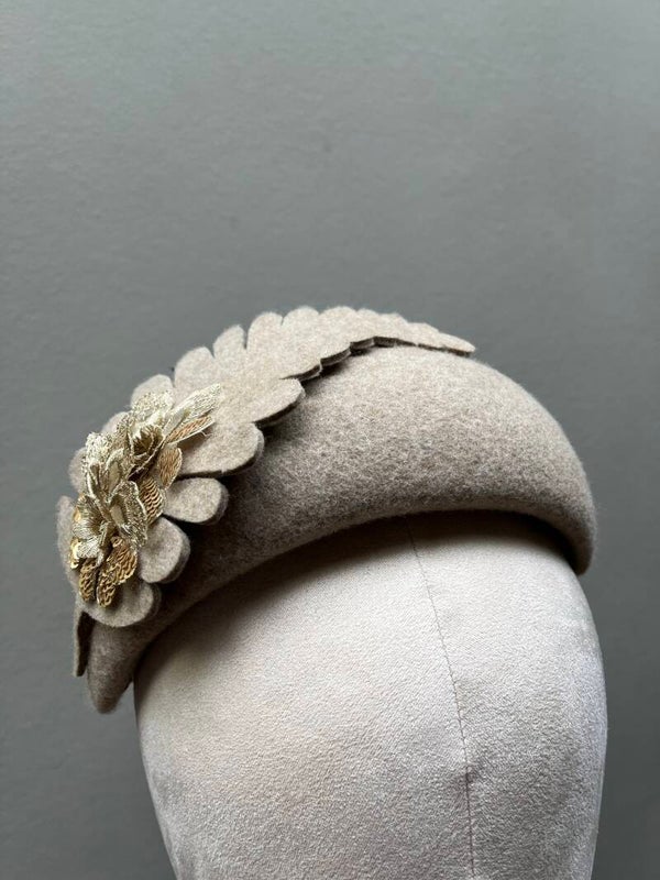 Bandeau beige gemeleerd vanessa