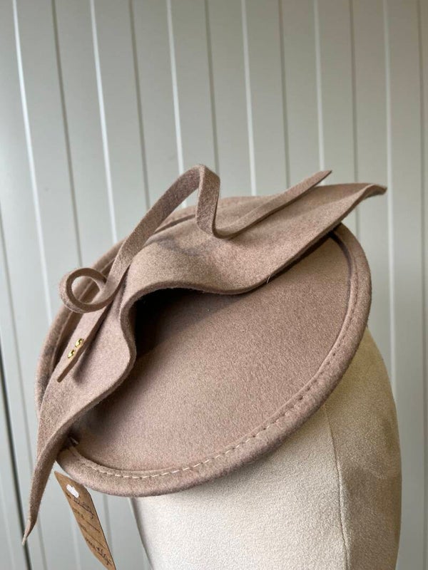 Kids tiener beige schotel hoedje