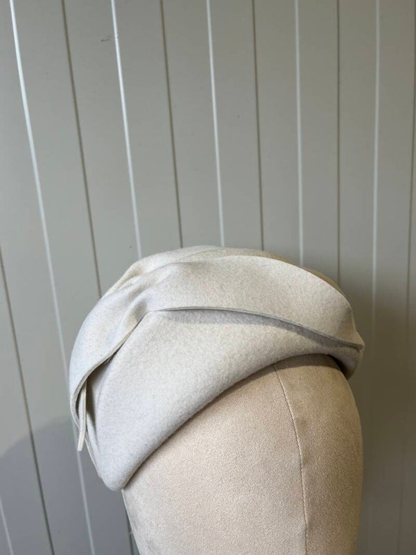 Unieke brede bandeau dames ribbel
