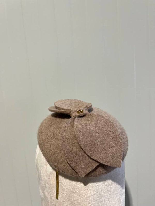 Beige gemeleerd tiener dopje Saar