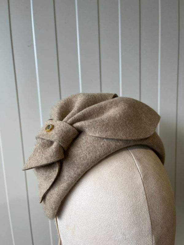 Tiener kids bandeau beige gemeleerd vanessa