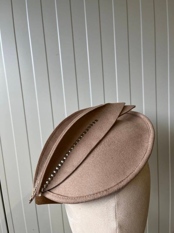 Dames schotel beige