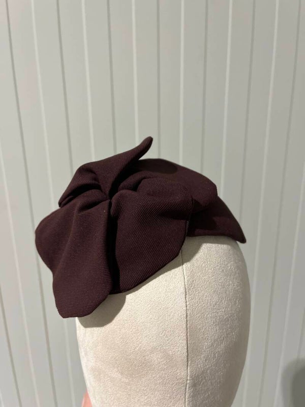 Bordeaux aubergine kids hoedje
