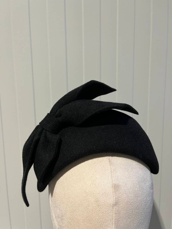 Royale zwarte bandeau dop Anna