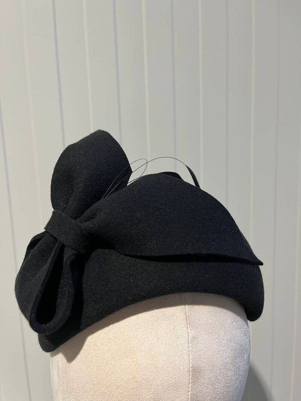 Royale zwarte bandeau dop Anna