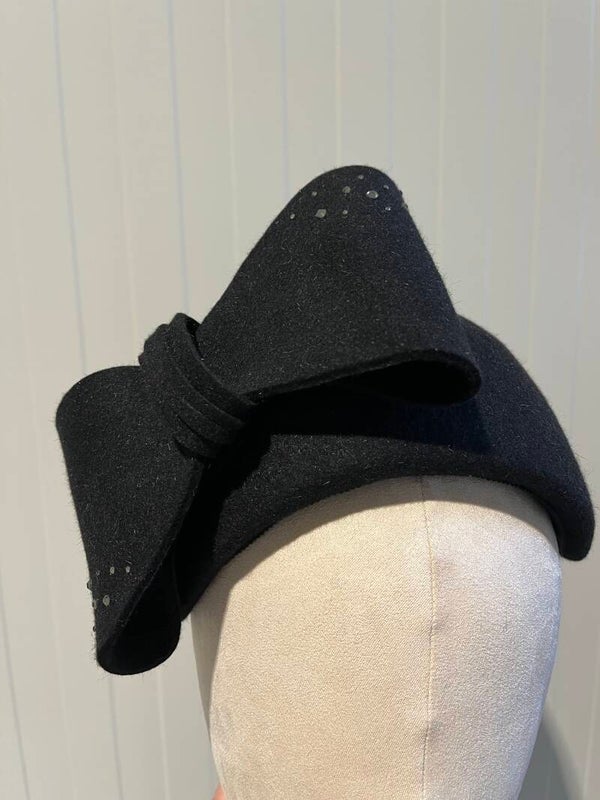 Royale zwarte bandeau dop