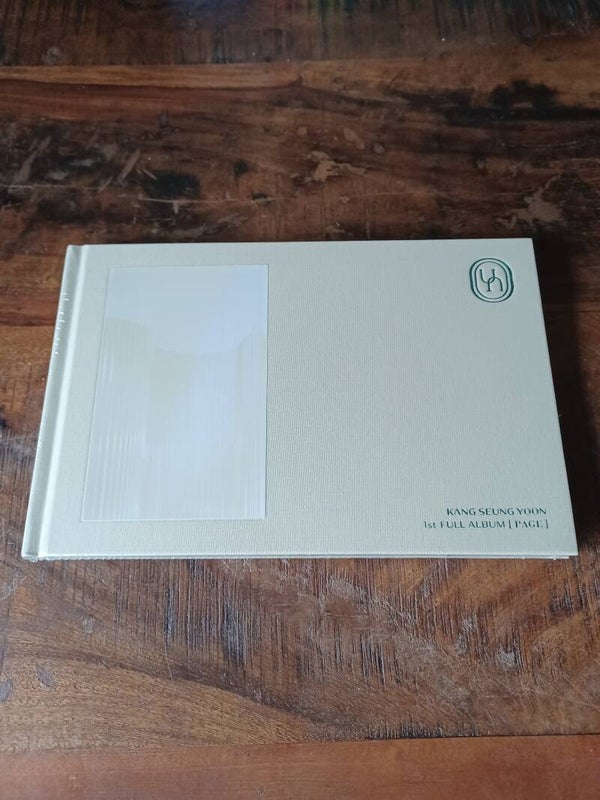 Winner Kang Seung Yoon 1st Full Album PAGE