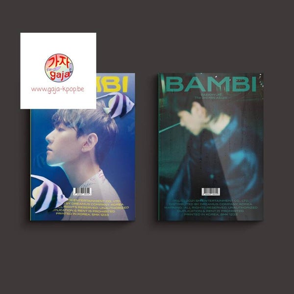 Baekhyun Bambi the third mini album - yellow -