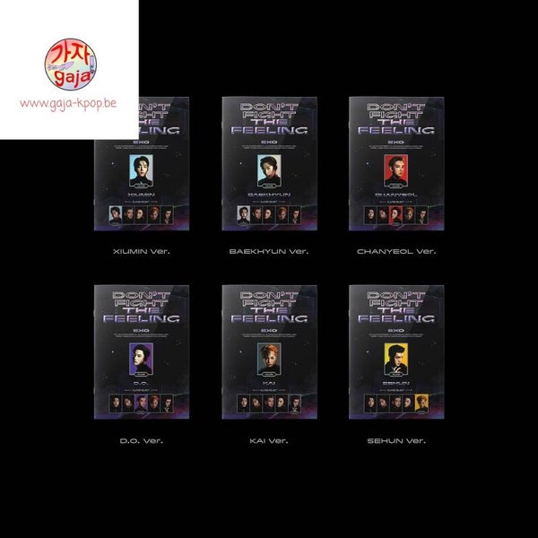 EXO Don't Fight the Feeling Expansion version Xiumin