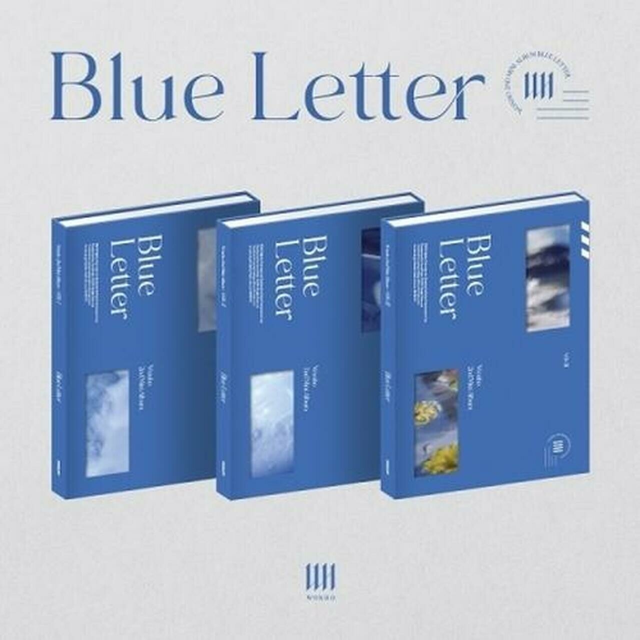 Wonho 2nd mini Blue letter