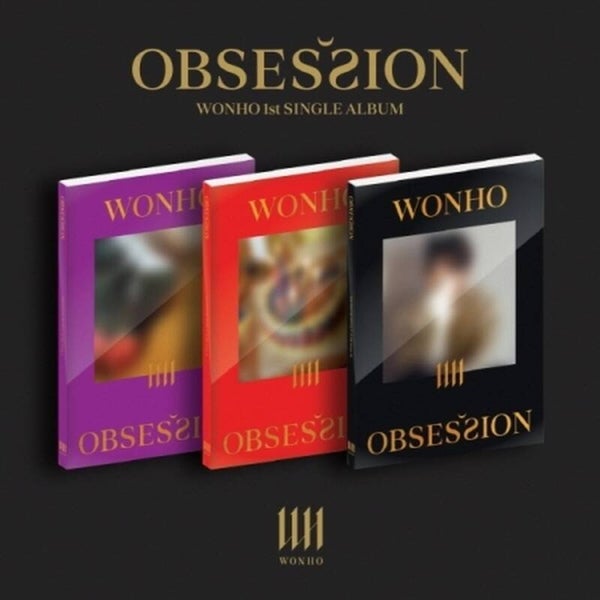WONHO 1st single album OBSESSION - purple -