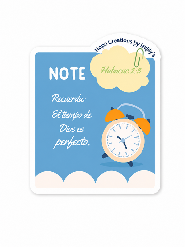El tiempo de Dios es perfecto