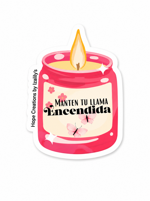 Mantén tu llama encendida