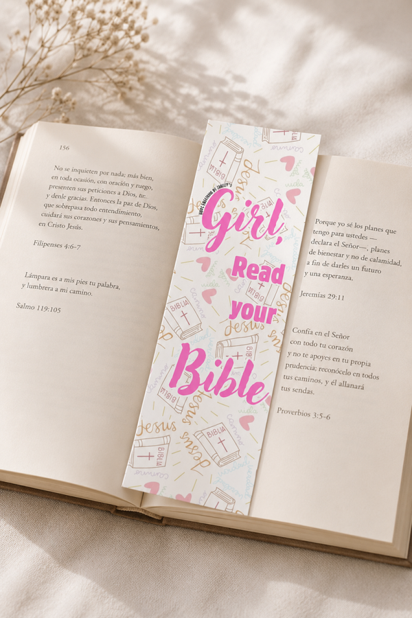 Girl Read your Bible