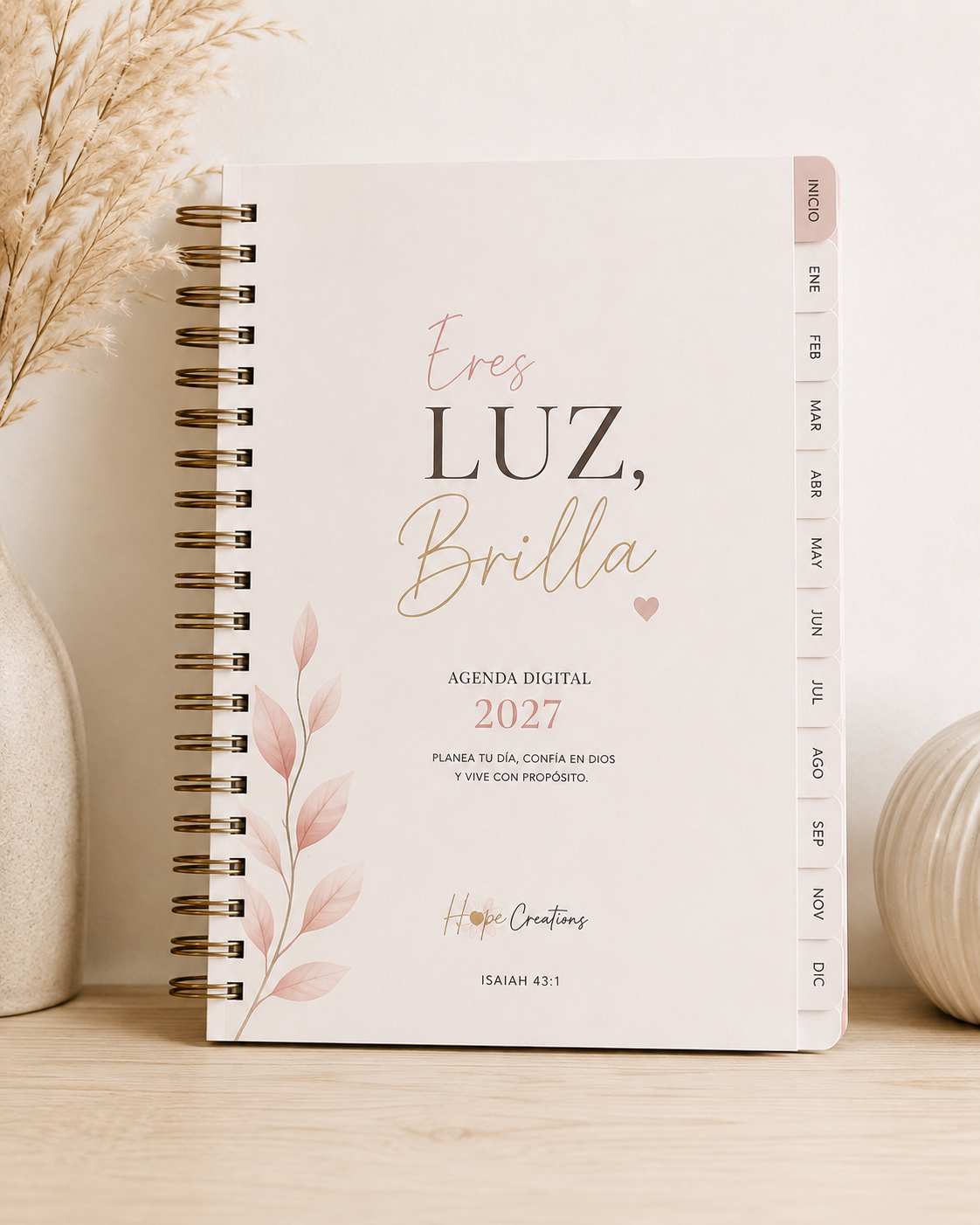 Agenda 2027 Eres luz, Brilla