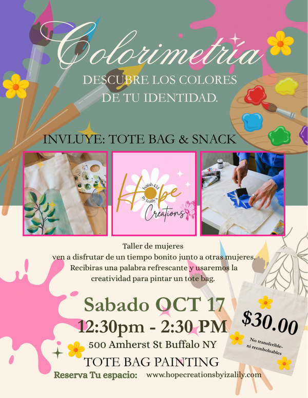 TALLER: COLORIMETRÍA — Descubre los colores de tu identidad