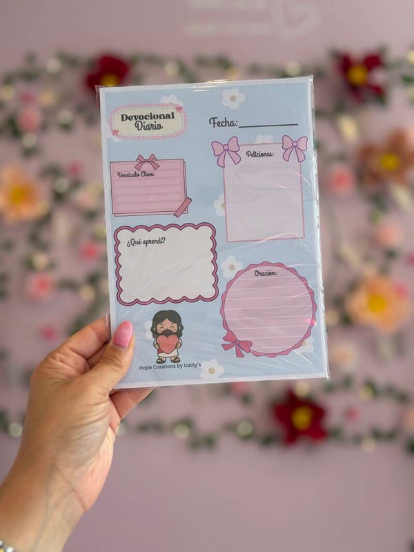 Notepad Devocional Diario