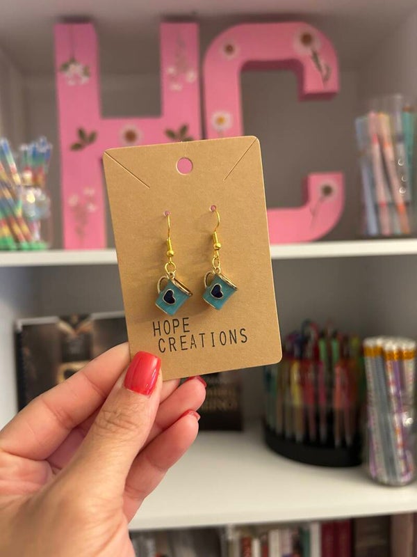 Coffee lover earrings