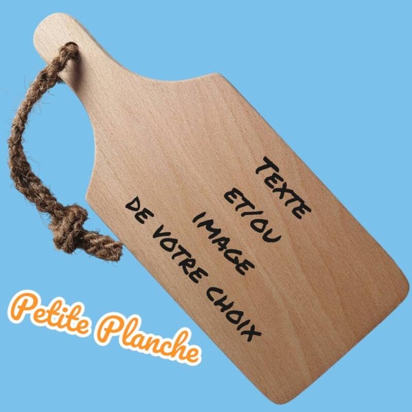 Petite Planche PERSONNALISÉE